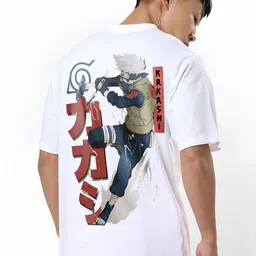 ANGERHOOD Graphic Printed Drop-Shoulder Sleeves Pure Cotton Oversized T-shirt-picture-8