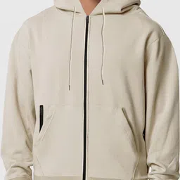 StyleCast x Revolte Men Solid Hooded Sweatshirt-picture-26