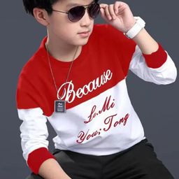 TICOSS Boys Colourblocked T-shirt-16
