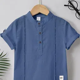 MAMERU Boys Standard Casual Shirt-image-99