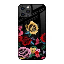 QRIOH Floral Printed iPhone 12 Pro Max Back Case Mobile Accessories-picture-37