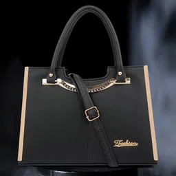 SPOTIC Structured Satchel with Bow Detail-1