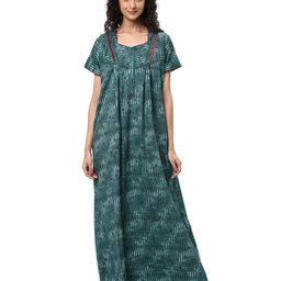 KOVIRA Printed Maxi Nightdress-image-82