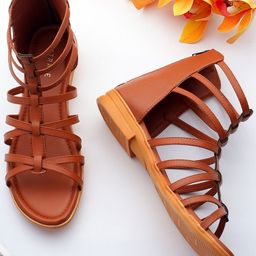 TRASE Women Open Toe Flats-27