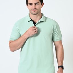 OWL MINK Short Sleeves Polo Collar T-shirt-image-32