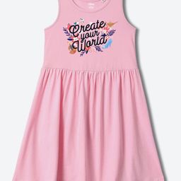 Wear Your Mind Print Fit & Flare Dress-image-76