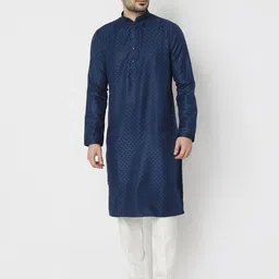 Ethnicity Men Printed Regular Kurta with Trousers-picture-9