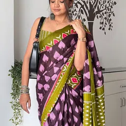 Mitera Designer Ikat Saree-picture-15