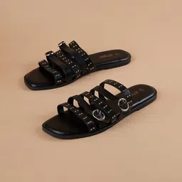Ginger by Lifestyle Women Casual Open Toe Flats-29