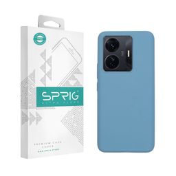 SPRIG Solid Printed Vivo T1 Pro Back Case Mobile Accessories-61