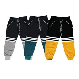 BAESD Kids Pack Of 3 Cotton Mid-Rise Joggers-picture-15