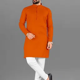 Attigo Men Regular Kurta with Pyjamas-picture-7