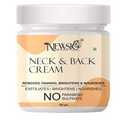 NewsioNeck & Back Cream For Skin Brightning & Tanning - 100 g-21