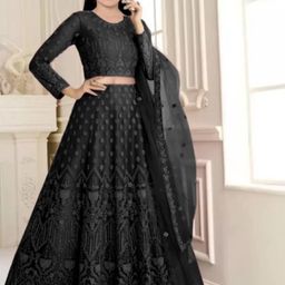 F Plus Fashion Girls Lehenga & Blouse With Dupatta-image-75