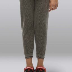 INFERNO Kids Ribbed Mid-Rise Thermal Bottoms-image-70