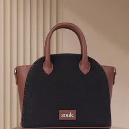 ZOUK Women Colourblocked Swagger Handheld Bag-34