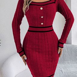 StyleCast x Revolte casual Solid Bodycon Dress-picture-40