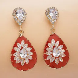 Bohey by KARATCART Contemporary Drop Earrings-73