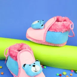 NESKA MODA Unisex Kids Cotton Booties-image-50