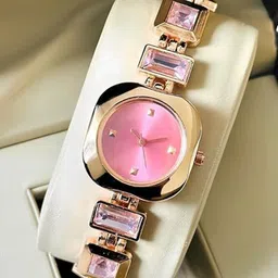 SWADESI STUFF Women Dial & Straps Analogue Watch SDS 162 PINK 99 image 3