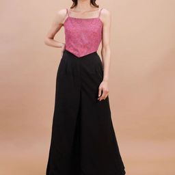 Garvili Print Crepe Top-image-49