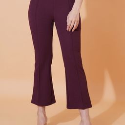 Moda Rapido Women Mid-Rise Regular Fit Trousers-image-63