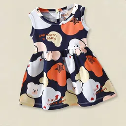 FOREVER FRIDAY Girls Conversational Print A-Line Dress-image-49