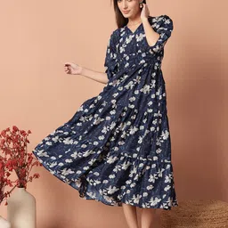 Femvy Women Floral Printed Anarkali Kurta-picture-38