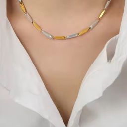 Crazy Fashion Unisex Gold-Plated Chain-image-75