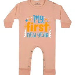 Arvesa My First New Year Printed Bodysuit-1
