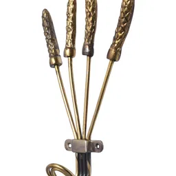 IndianShelf 1 Piece Aluminium Skewer Key Hooks Kitchen Hanger-image-97