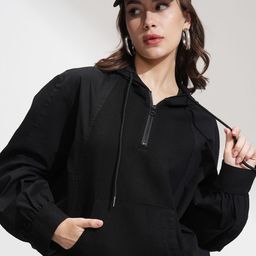 Tokyo Talkies Women Hooded Sweatshirt-picture-3
