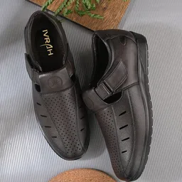 IVRAH Men Shoe-Style Sandals with Airmix Sole-image-11