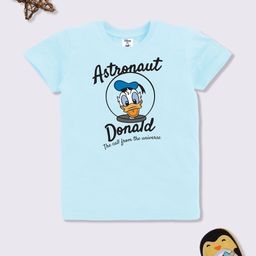 YK Disney Boys Donald Duck Printed Cotton T-shirt-image-21