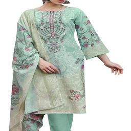 DRAVINAM Trends Printed Unstitched Dress Material-image-18