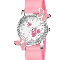CSAMON Women Bracelet Style Straps Analogue Watch 328 PINK315 RG Heart Dani B-image-8