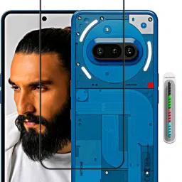 GORILLA PRO PLUS Tempered Glass Guard for Nothing 3 A Tempered Glass Edge To Edge Screen Guard For Nothing 3A 5G Temper Glass-75