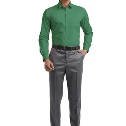 OTTO Men Trim Slim Fit Opaque Casual Shirt-image-58