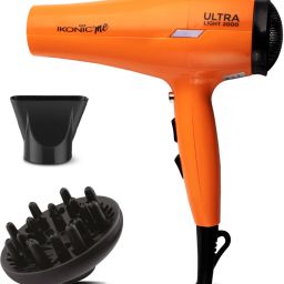 Ikonic Professional Ultralight 2000 Hair Dryer-Orange Hair Dryer-image-26