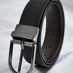 CRUSSET Men Leather Reversible Formal Belt-image-87