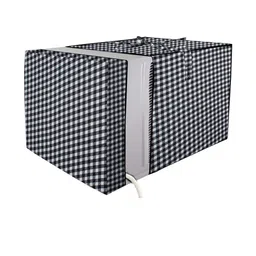 Stylista Black Solid Waterproof Air Conditioner Covers-picture-4
