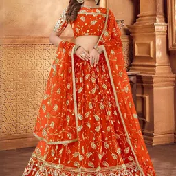 F Plus Fashion Black Net Lehenga Choli-picture-44