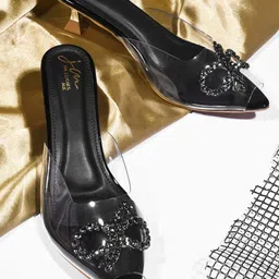JM Looks Ethnic Kitten Pumps-picture-37