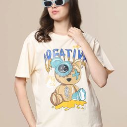 Dreambe Women Printed T-shirt-picture-15