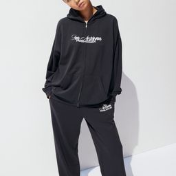 H&M Wide Motif-Detail Joggers-image-9