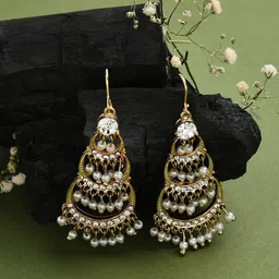 Kalakrith Milano Triangular Drop Earrings-43