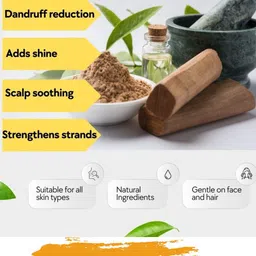HINDUVIK Set Of 2 Sandalwood Face Pack - 200g Each image 5