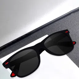 SPADEACES Men Wayfarer Sunglasses with Polarised Lens-7