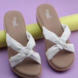 D LORZERI Work Flatform Sandals with Bows-54