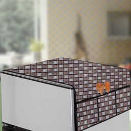 The Furnishing Tree Multi Plastic Refrigerator Cover-image-46